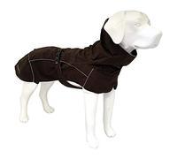 Croci Hiking Manteau imperméable pour Chien, Doublure thermorégulante, Couleur Noire, Taille 70 cm - 384 g