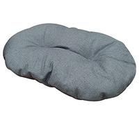 CROCI-Coussin pour chien ovale hydrofuge coloris bleu Croci - 77 x 50 cm