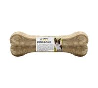 Croci King Bone Munchy - Os pour Chiens, collation à mâcher pour Chiens en Peau de Vache Naturelle, bâton Dentaire pour Nettoyer Les Dents, 10 cm - 40 g