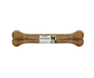 Croci King Bone - Os pour Chiens en liberté, collation à mâcher pour Chiens en Peau de Vache Naturelle, bâton Dentaire pour Le Nettoyage des Dents, 10 cm - 35 g