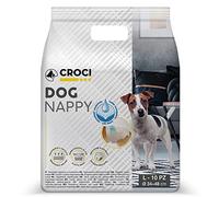 Couches pour chien Croci Canifrance (x10) Blanc L