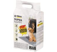 CROCI-Lot de 50 tapis hygiéniques pour chien super nappy au charbon actif 30 pièces Crocy - 57 x 54 cm