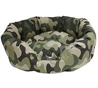 CROCI Mimetic Oval Sofa pour Chien 54 x 46 x 14 cm