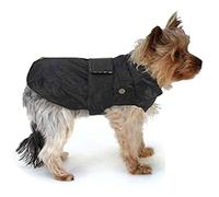 Croci Montreal - Manteau pour Chien, Manteau d'Hiver, Veste Imperméable, Taille 45 cm, Noir
