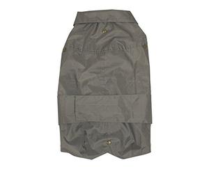 CROCI, MONTREAL, Manteau pour Chiens, Cape d'hiver, Veste Imperméable, Toison Taille 35 cm, Grise