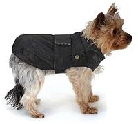 CROCI, MONTREAL, Manteau pour Chiens, Cape d'hiver, Veste Imperméable, Toison Taille 70 cm, Noire