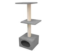 CROCI Munich Griffoir Arbre à Chat Gris 35 x 35 x 103 cm