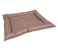 Croci Rattan - Tapis des Refroidissement pour Animaux 91 x 76cm sans Électricité ni Piles - Tapis d'Insertion avec Gel des Refroidissement pour Chiens avec Bords Rembourrés, Taille XL, Motif Rotin