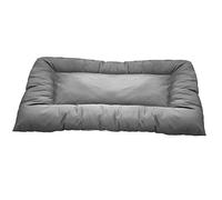 CROCI Revenant Voyage, Panier pour Chien, Lit mémoire de forme en mousse, Matelas ergonomique avec housse lavable, Coussin imperméable, Lit pour chien, Format XS 59x44, Gris