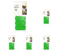 CROCI Sacs pour pièces détachées Vert 3 x 20 cm (Lot de 5)
