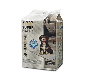 Croci Super Nappy Serviette Hygiénique pour Chien, 60 x 40, 10 Pièces