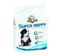 Croci Super Nappy - Tapis Hygiénique pour Chiens, 60 x 90 cm, 10 Pièces - Alèses pour Chiens et Animaux, pour Chien et Chat Pee Ultra Absorbant Jetable, Anti-Déchirure et Anti-Odesur