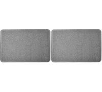 CROCI Tapis Toilette Extérieure pour Chat Couleurs Mixtes 60 x 40 cm (Lot de 2)