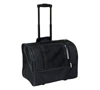 CROCI TROLLEY JOLIE 2 en 1 - Sac Transport Chat et Chien de Petite Taille 44 x 33 x 28 cm - Panier Caisse Transport Chat, Chien ou Lapin Convertible en Sac pour Animaux de Compagnie