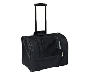 CROCI TROLLEY JOLIE 2 en 1 - Sac Transport Chat et Chien de Petite Taille 44 x 33 x 28 cm - Panier Caisse Transport Chat, Chien ou Lapin Convertible en Sac pour Animaux de Compagnie