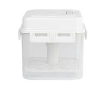 Crock - Bocal à hermétique de 4/5 L, récipient à hermétique | Bac de rangement transparent pour cornichons avec poignée et couvercle, récipient de fermentation portable pour la