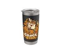Crock Star Mijoteuse amusante pour cuisinier à la maison Gobelet isotherme en acier inoxydable double paroi