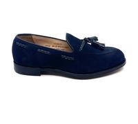 Crockett & Jones - Kenwood Loafer - Homme - Chaussures - Bleu - Taille: 41 EU