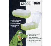 Croco Lern-, Telefon-Und Karteibox A 7 (Orange/Trans. Klar)