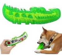 Crocodile à mâcher et à rapporter, Jouet Puzzle pour Chien, Jouet Robuste à Mordre et à brosser, Cache-Crocs et Jeu, Nettoyage des Dents et entraînement à la Mastication (L)