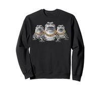 Crocodile Alligator Rap Old School Retro Streetwear Années 80 90 Sweatshirt
