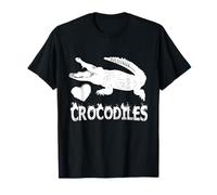 Crocodile avec coeur I Love Crocodiles pour les amoureux des T-Shirt