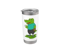 Crocodile Baseball Gant de baseball Sport Gobelet isotherme en acier inoxydable double paroi