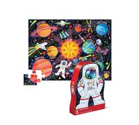 Crocodile Creek-36 pcs Shaped Space Explorer Puzzle, 3840778, Multicolore 40778