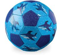 Crocodile Cr allon de Football Taille 3 Glitter Motif Requin pour Enfants dès 3 Ans - Ballon d’Initiation intérieur extérieur en Cuir synthétique Scintillant et résistant