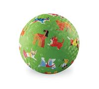Crocodile Creek - Ballon Playground 18cm Les Chiots - Jouet extérieur et intérieur pour Enfants 3 Ans+ - Caoutchouc résistant, Surface texturée, Jeu Actif et Imagination