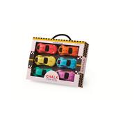 Crocodile Creek Set de 6 craies voiture de course - couleurs éclatantes - pour enfants 3 ans et plus