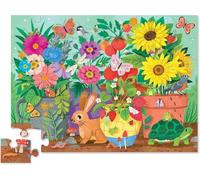 Crocodile Creek - Garden Friends - Puzzle de Sol de 36 pièces avec boîte Robuste pour Le Rangement, Grande Taille terminée de 50,8 x 68,6 cm, conçu pour Les Enfants âgés de 3 Ans et Plus