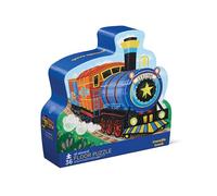 Crocodile Creek - Maxi Puzzle 36 pièces pour Enfants 3 Ans et Plus - Puzzle géant Plus de 60 cm - Illustrations colorées - Jeu éducatif et ludique (Les Trains)