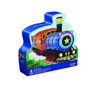 Crocodile Creek - Maxi Puzzle 36 pièces pour Enfants 3 Ans et Plus - Puzzle géant Plus de 60 cm - Illustrations colorées - Jeu éducatif et ludique (Les Trains)