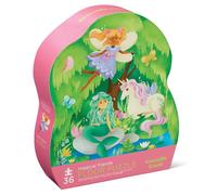 Crocodile Creek - Maxi Puzzle 36 pièces pour Enfants 3 Ans et Plus - Puzzle géant Plus de 60 cm - Illustrations colorées - Jeu éducatif et ludique (Les Amis Magiques)