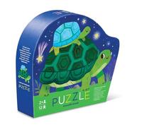 Crocodile Creek - Mini Puzzle 12 pièces Tortues pour Enfants 2 Ans et Plus - Jeu éducatif et Nature - Illustrations apaisantes d’Animaux Marins - Boîte Robuste et Pratique pour Voyages