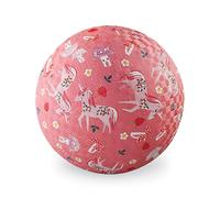 Crocodile Creek Petite Balle en Caoutchouc pour Parc pour Enfants de 12,7 cm, pour Enfants de 3 Ans et Plus, livrée gonflée et sans PVC, Design Durable pour Jeux d'intérieur, d'extérieur et Sports