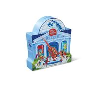 Crocodile Creek - Puzzle 48 pièces Une journée au Musée des Dinosaures pour Enfants 4 Ans et Plus - Monde préhistorique éducatif - Jeu créatif motricité Fine et découverte