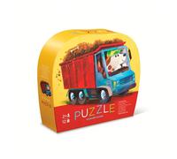 Crocodile Creek – Mini puzzle Go Le Chien – 12 pièces – Dès 2 ans – Boîte compacte