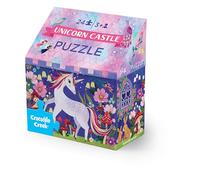 Crocodile Creek - Puzzle Maison 24 pièces pour Enfants 3 Ans et Plus - Jeu éducatif Original - Activité créative et ludique en Famille (Le château des Licornes)