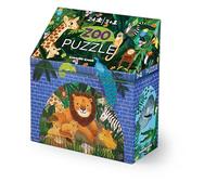 Crocodile Creek - Puzzle Maison 24 pièces pour Enfants 3 Ans et Plus - Jeu éducatif Original - Activité créative et ludique en Famille (Le Zoo)