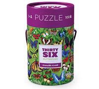 Crocodile Creek Trente-Six Papillons 100piece Puzzle en boîte à Puzzle