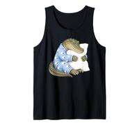 Crocodile Dormant dans Un Pyjama Mignon Débardeur