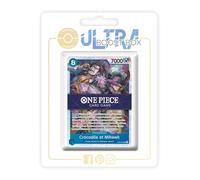 Crocodile et Mihawk ST25-003 Super Rare - Ultraboost X One Piece 11 - des poings vifs comme l'éclair - Coffret de 10 Cartes One Piece Françaises