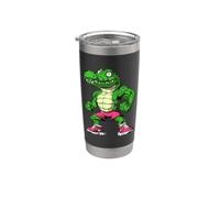 Crocodile Fitness/Trainer Crocodile Gobelet isotherme en acier inoxydable double paroi
