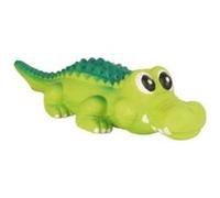 Trixie Jouet pour chien Crocodile en latex avec son 35 cm Vert