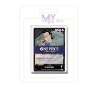 Crocodile MB-079 Leader & Toutes Les Cartes C/UC/R Noires - Myboost X One Piece 14 - Les Sept de la mer d'azure - Coffret de 18 Cartes One Piece Françaises