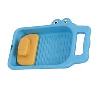 Crocodile Mini Washing Board, Mini Laundry Scrubbing Board Feature, Compact Manual Clothes Cleaning Panel, Travel Wash Aid Set, Washing with Handy Style, Home Camping Dorm Laundry