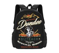 Crocodile Outback Survie École Cartable Sac à Dos Mode Sacs des années 80 Films Australie Mick Cult Classique
