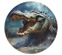 Crocodile Puzzle 1000 Pièces Educa Jouet en Bois Cadeau Unique De l'art De La DécoRation Jeu Éduchatif Challenge Toy Adultes & Enfants des 14 Ans 1000pcs (67.5x67.5cm)